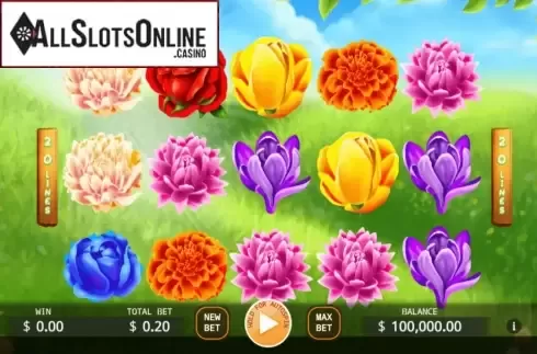 Reel Screen. Spring Blossom from KA Gaming