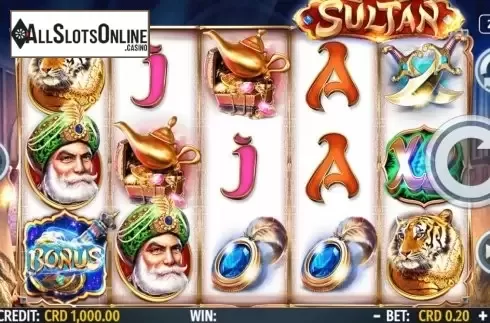 Reel Screen. Sultan (Octavian Gaming) from Octavian Gaming