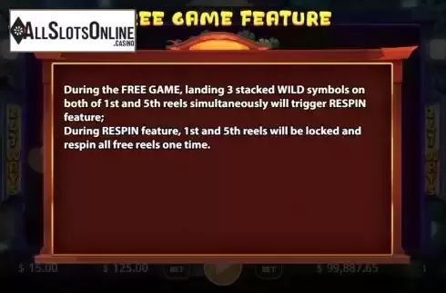 FS feature screen
