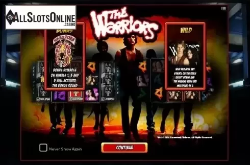 Game features. The Warriors from iSoftBet