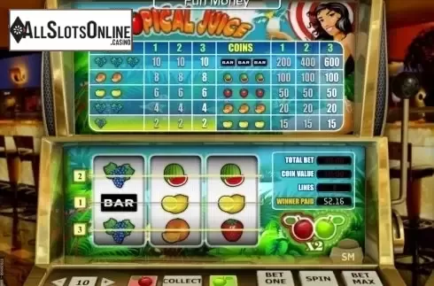 Screen4. Tropical Juice from SkillOnNet