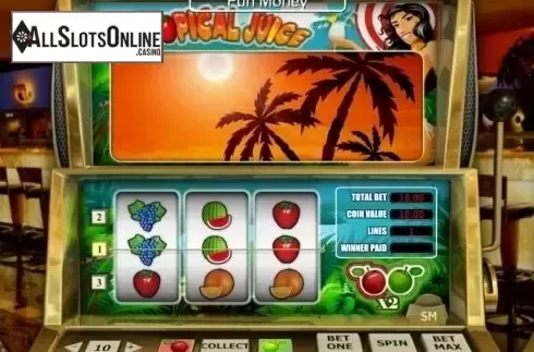 Screen2. Tropical Juice from SkillOnNet