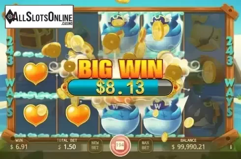 Big Win screen