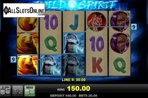 Win Screen. Wild Spirit (edict) from edict