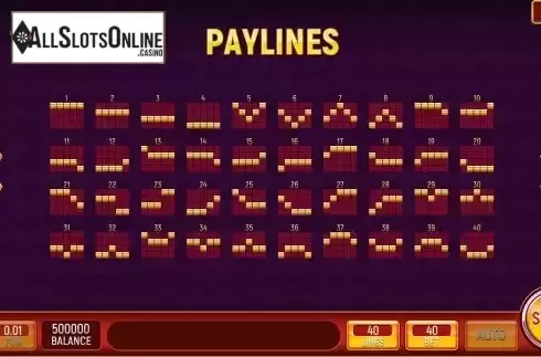 PayLines Screen