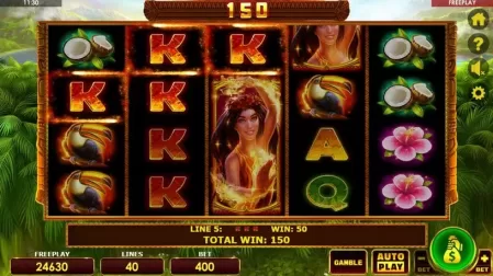 Wild Volcano slot screenshot 5