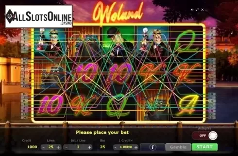 Reel Screen. Woland from Five Men Games