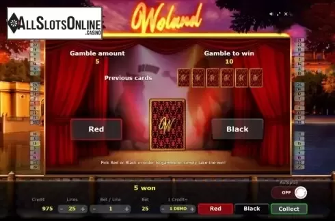 Gamble. Woland from Five Men Games
