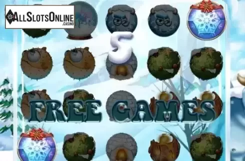 Free Spins Win Screen