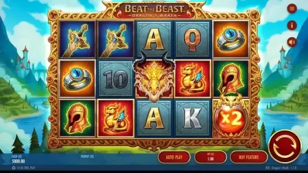 Beat the Beast Dragon's Wrath slot screenshot 1