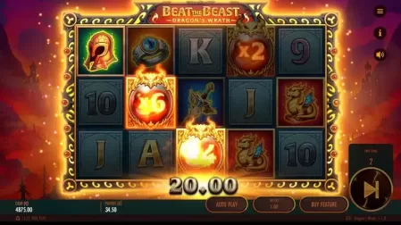 Beat the Beast Dragon's Wrath slot screenshot 4
