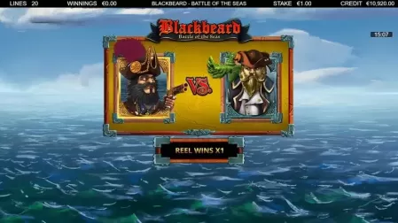 Blackbeard Battle Of The Seas slot screenshot 3
