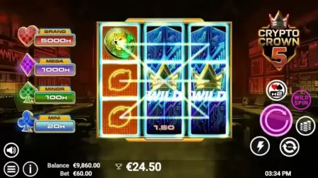 Crypto Crown 5 slot screenshot 3