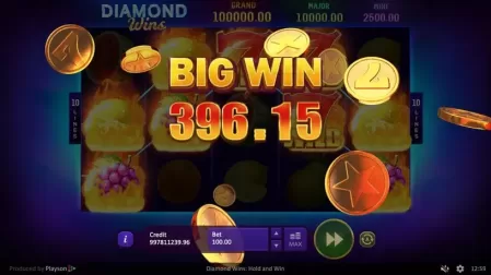 Diamond Wins: Hold & Win slot screenshot 6