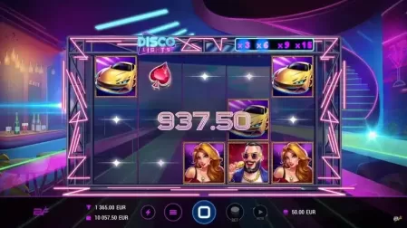 Disco Lights slot screenshot 4