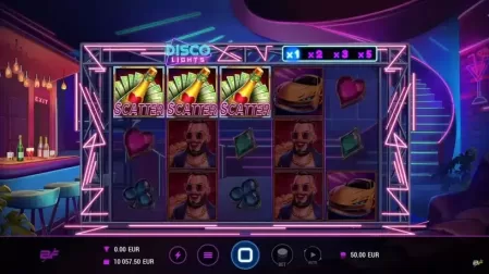 Disco Lights slot screenshot 3