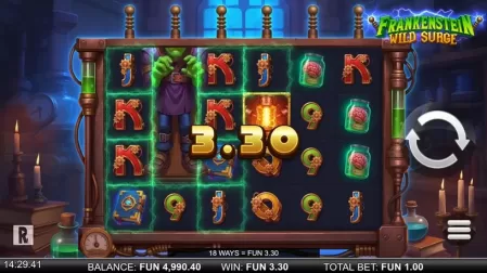 Frankenstein Wild Surge slot screenshot 4