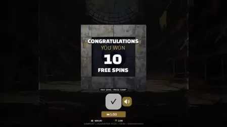 Gladiator+ slot screenshot 3