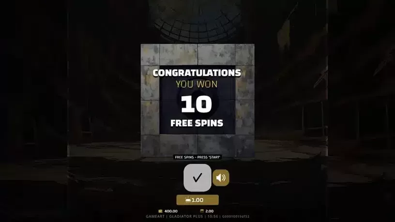 Gladiator+ slot screenshot 3