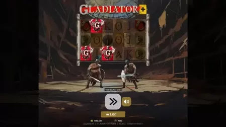 Gladiator+ slot screenshot 2