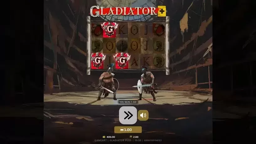 Gladiator+ slot screenshot 2