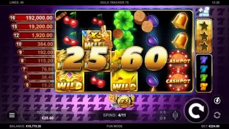 Gold Tracker 7s slot screenshot 4