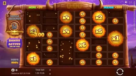Grand Buffalo Hold and Win slot screenshot 6