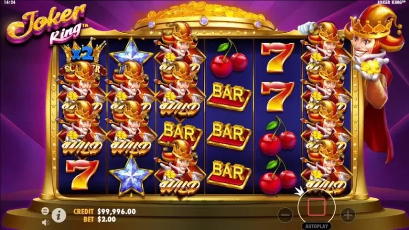 Joker King slot screenshot 3