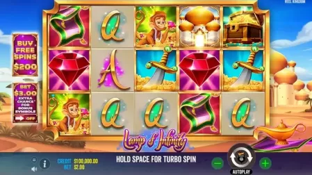 Lamp Of Infinity slot screenshot 1
