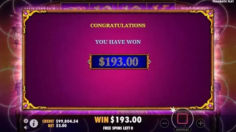 Madame Mystique Megaways slot screenshot 