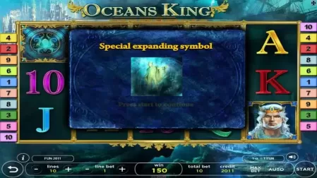 Oceans King slot screenshot 4