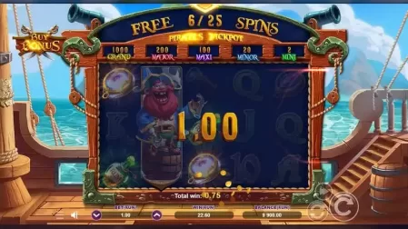 Pirate Spirit slot screenshot 5