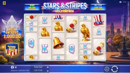 Stars & Stripes Hold and Win slot screenshot 1