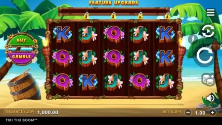 Tiki Tiki Boom slot screenshot 1