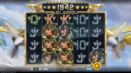 1942: Sky Warrior slot screenshot 1