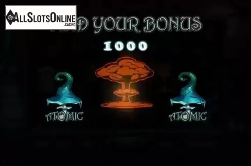 Win screen. Atomic Mushrooms from Thunderspin
