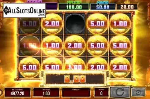 Bonus Game Spin Screen 2