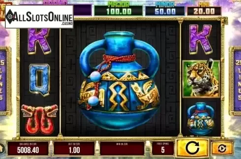 Free Spins Screen