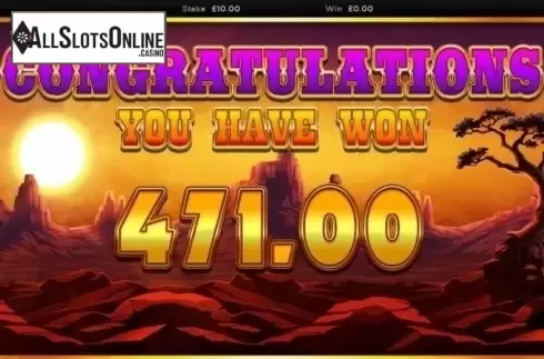 Free Spins Win. Buffalo Rising Megaways from Blueprint