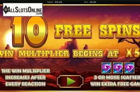 Free Spins Awarded. Buffalo Rising Megaways from Blueprint