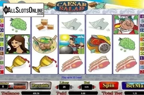 Screen4. Caesar Salad from Amaya