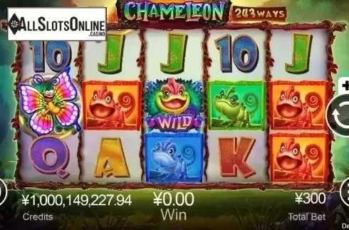 Reel Screen. Chameleon from CQ9Gaming