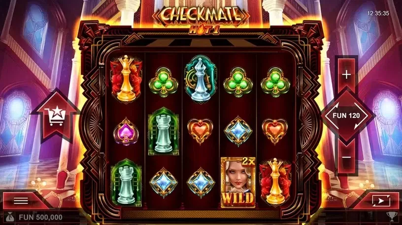 Checkmate Hot1 slot screenshot 1