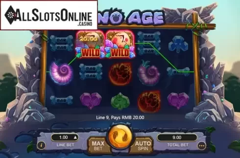 Win Screen. Dino Age from GamePlay