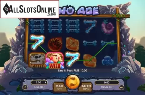 Win Screen 2. Dino Age from GamePlay