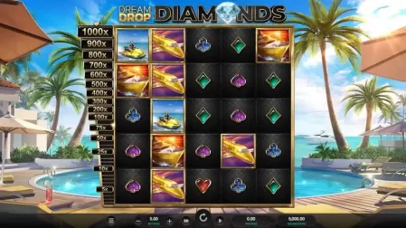 Dream Drop Diamonds slot screenshot 1