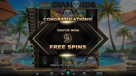 Dream Drop Diamonds slot screenshot 5