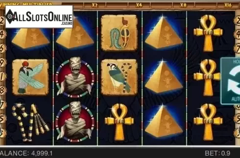 Screen 1. Egyptian Adventure from Spinomenal