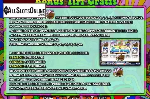 Game Features screen 2