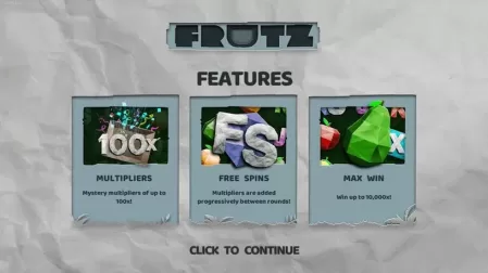 FRUTZ slot screenshot 1